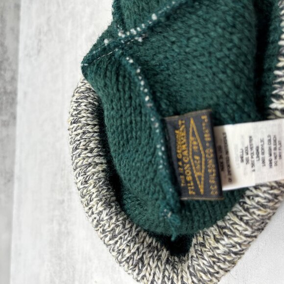 Filson Lined Ragg Wool Climate Pledge Beanie - One Size - Heather Charcoal - Picture 4 of 5